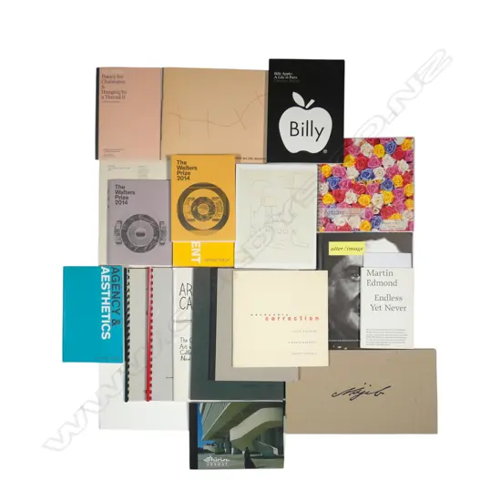 BOX OF ART HISTORY RELATED PAMPHLETS